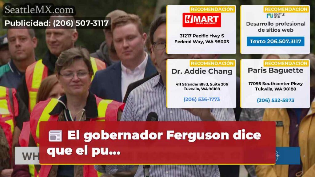 El gobernador Ferguson dice que el pu...