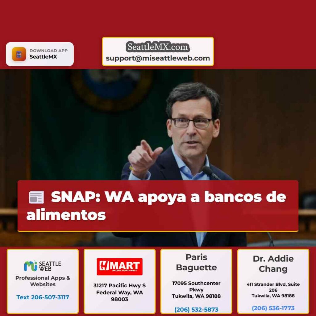 SNAP: WA apoya a bancos de alimentos
