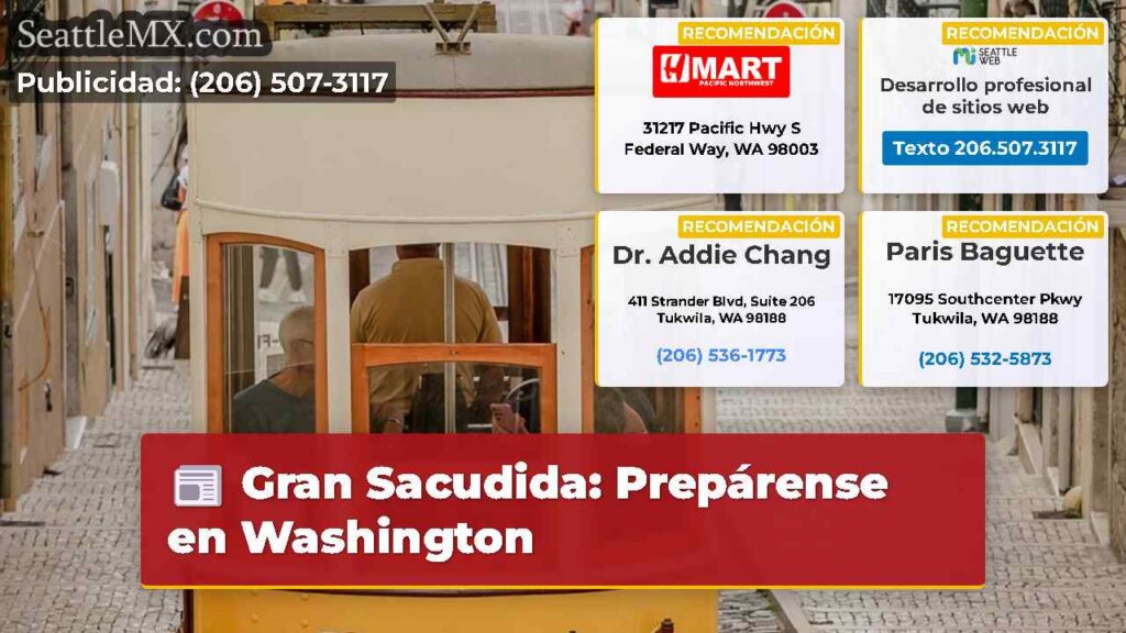 Gran Sacudida: Prepárense en Washington