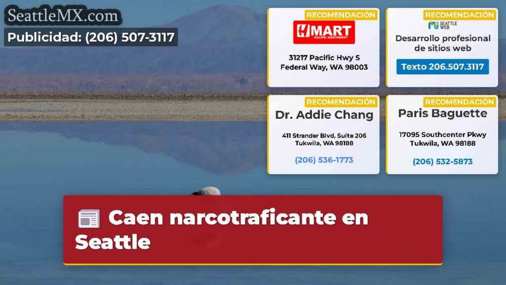 Caen narcotraficante en Seattle