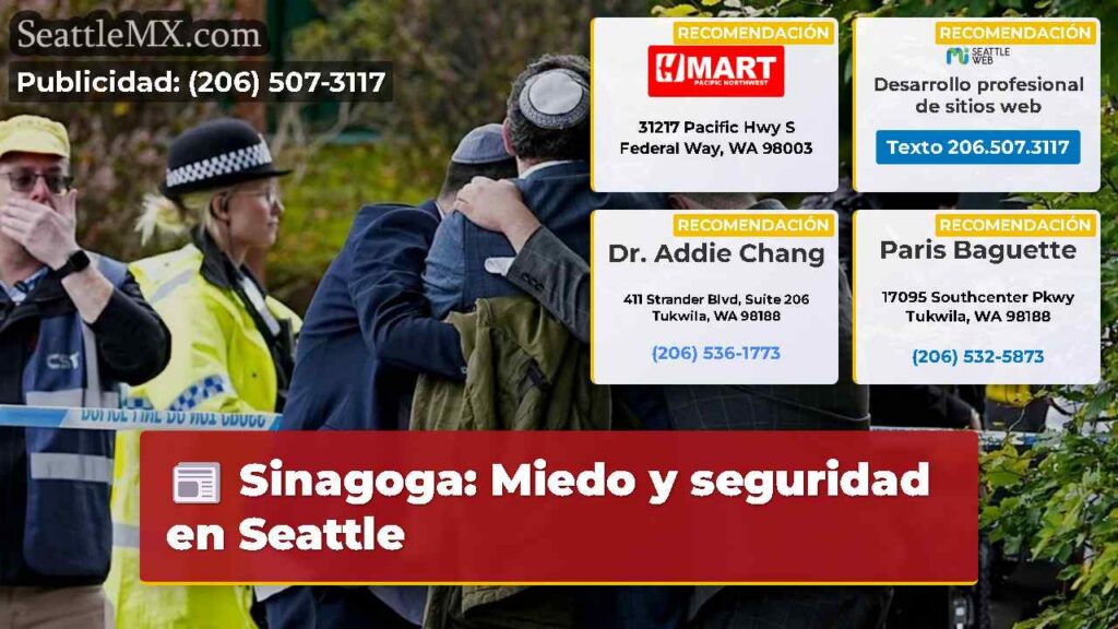 Sinagoga: Miedo y seguridad en Seattle
