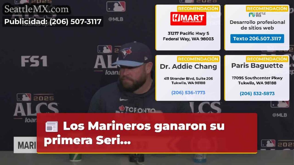 Los Marineros ganaron su primera Seri...