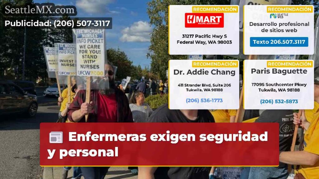 Enfermeras exigen seguridad y personal