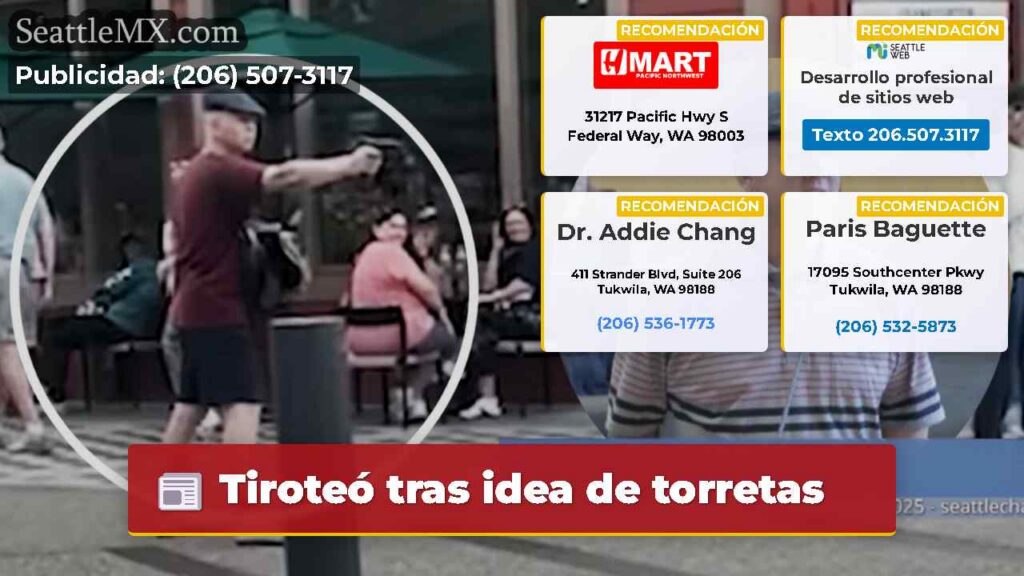 Tiroteó tras idea de torretas