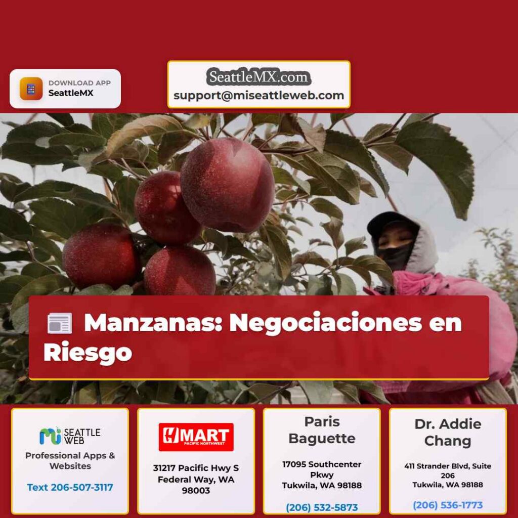 Manzanas: Negociaciones en Riesgo