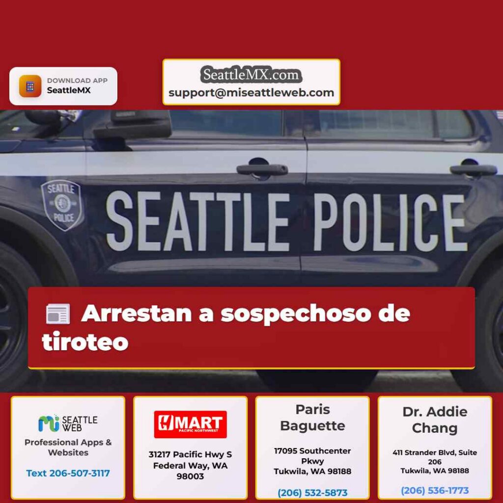 Arrestan a sospechoso de tiroteo