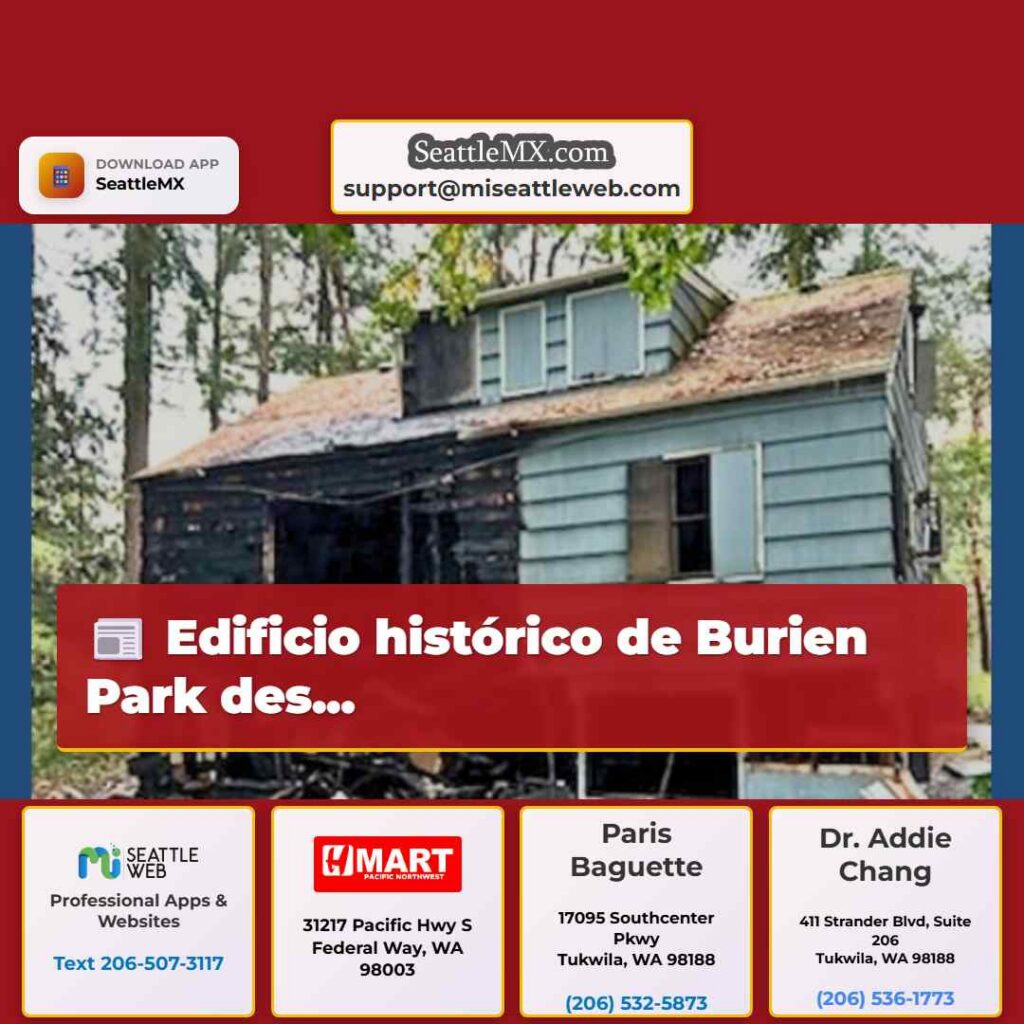 Edificio histórico de Burien Park des...