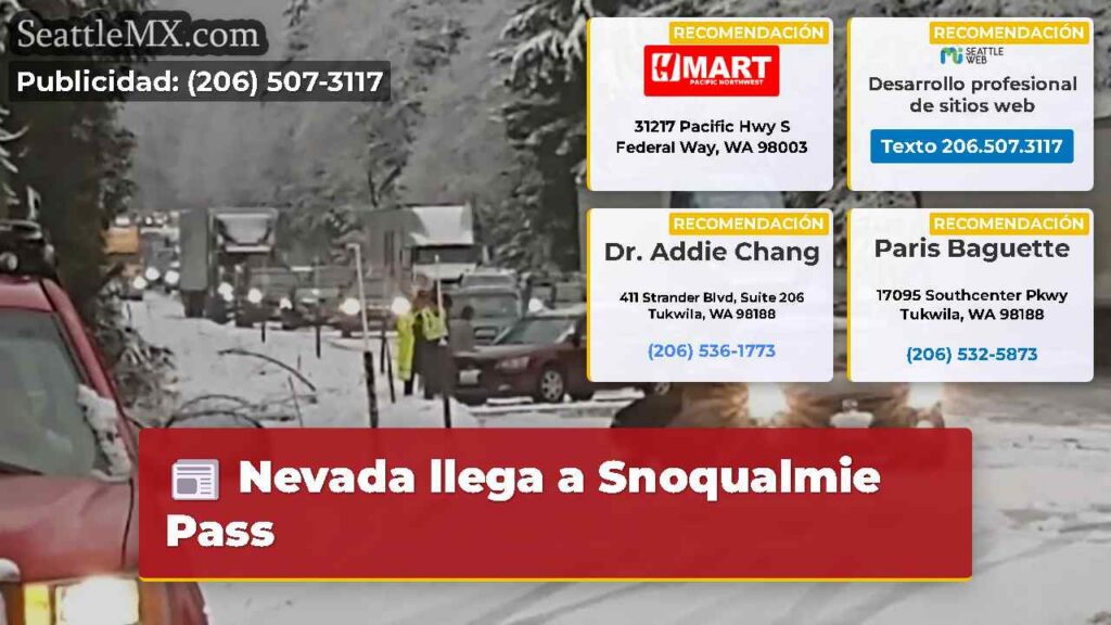 Nevada llega a Snoqualmie Pass
