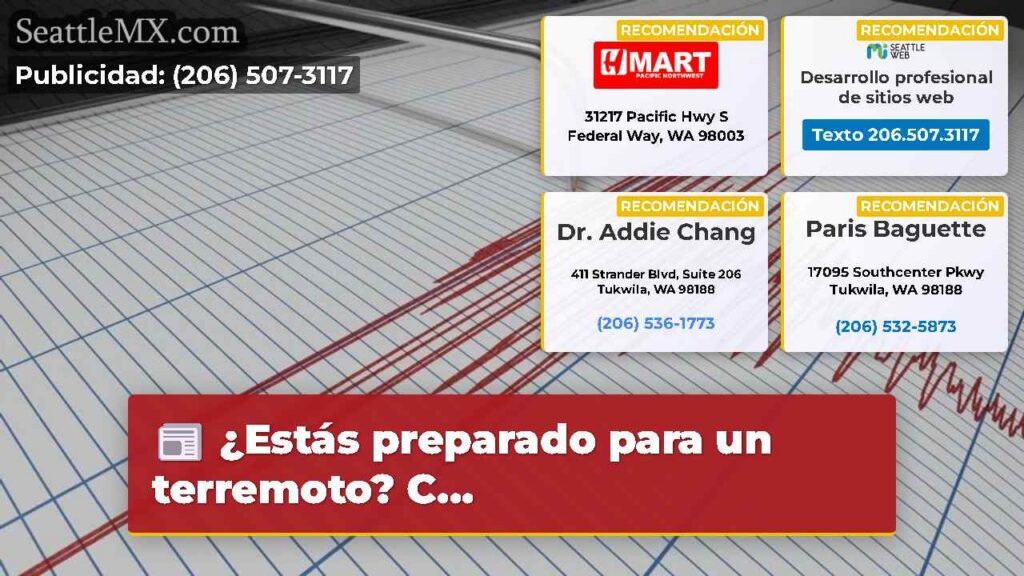 ¿Estás preparado para un terremoto? C...