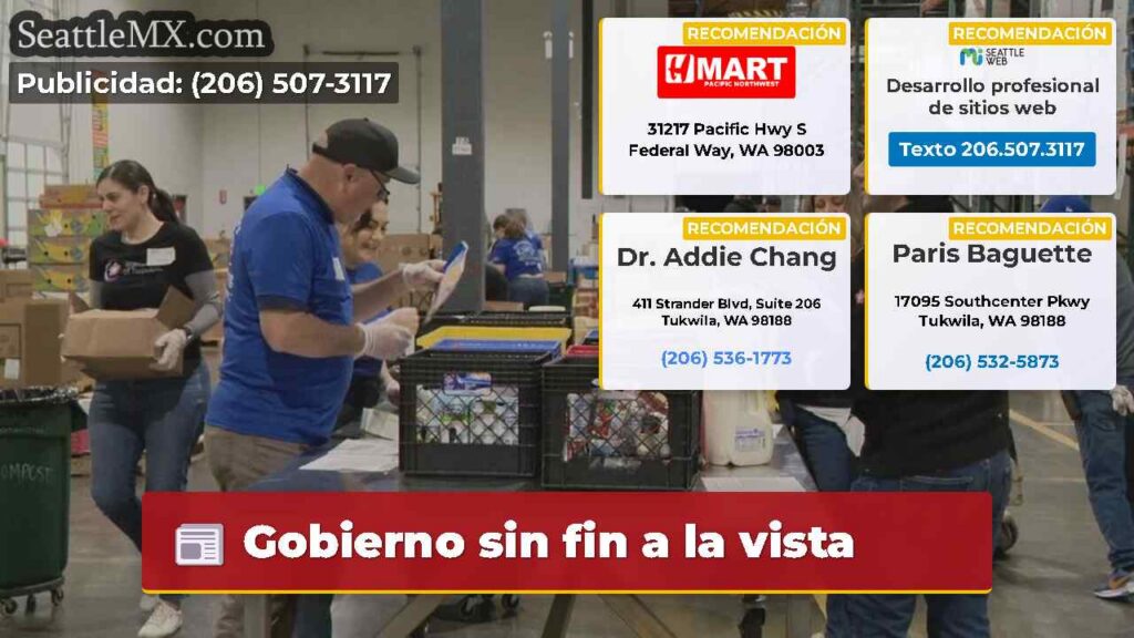 Noticias De Seattle 3 Gobierno sin fin a la vista