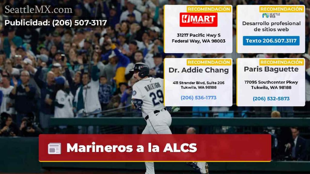 Noticias De Seattle 5 Marineros a la ALCS