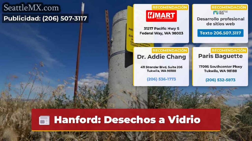 Hanford: Desechos a Vidrio
