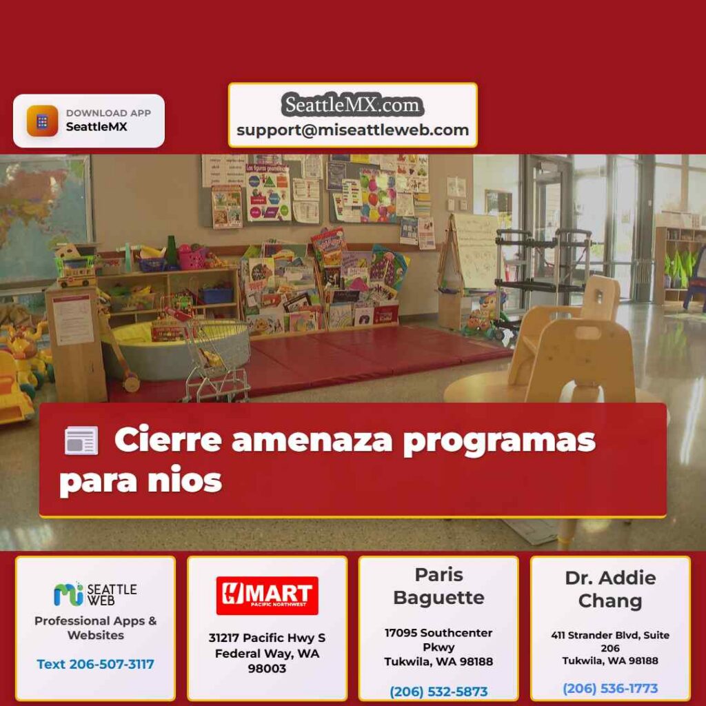 Cierre amenaza programas para nios