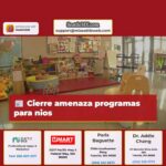 Cierre amenaza programas para nios
