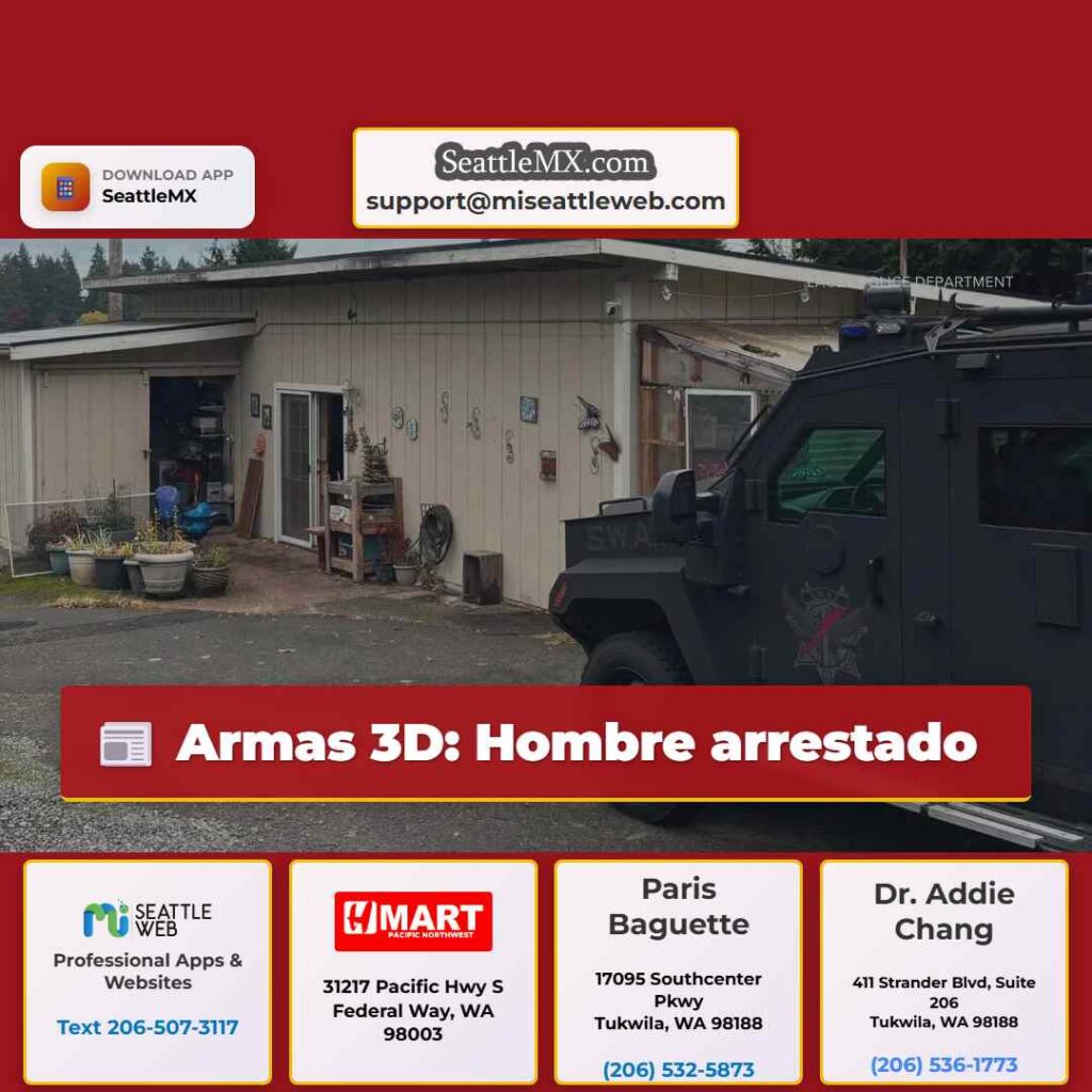 Armas 3D: Hombre arrestado