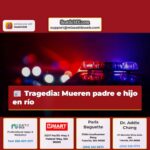 Tragedia Mueren padre e hijo en río