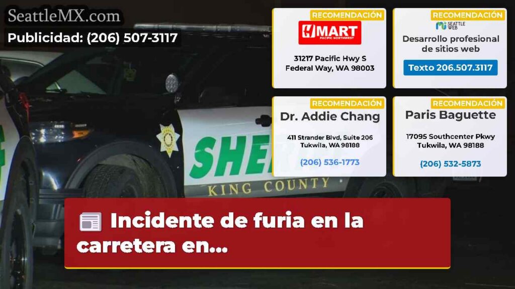 Incidente de furia en la carretera en...