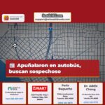 Apuñalaron en autobús buscan sospechoso
