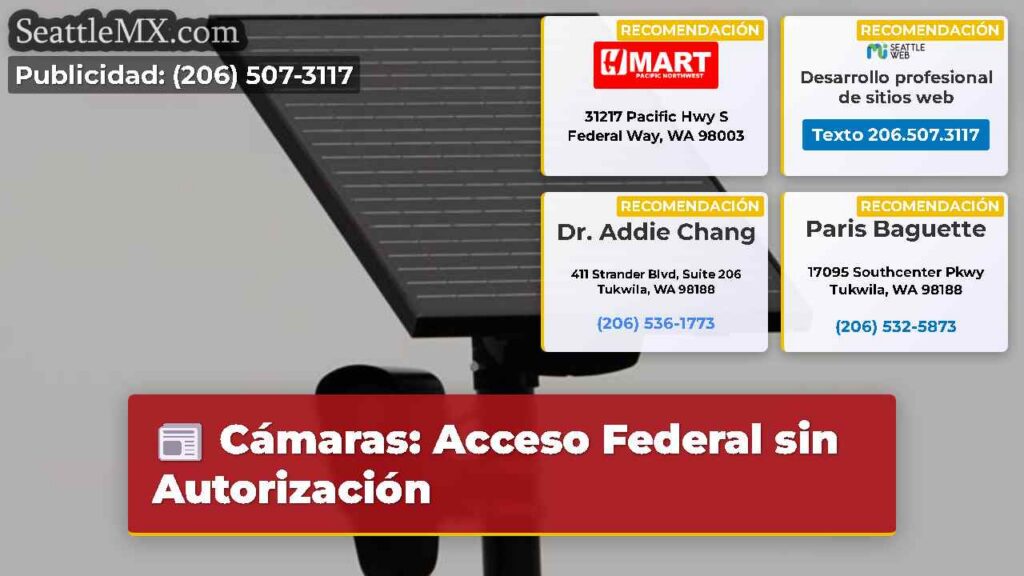 Cámaras: Acceso Federal sin Autorización