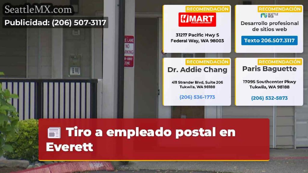 Tiro a empleado postal en Everett