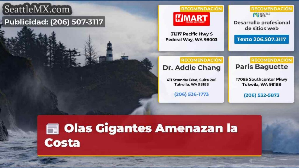 Olas Gigantes Amenazan la Costa