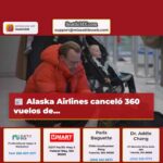 Alaska Airlines canceló 360 vuelos de…
