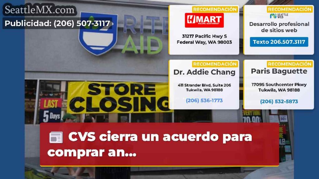 CVS cierra un acuerdo para comprar an...