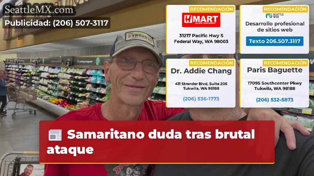 Samaritano duda tras brutal ataque
