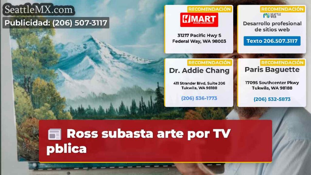 Ross subasta arte por TV pblica
