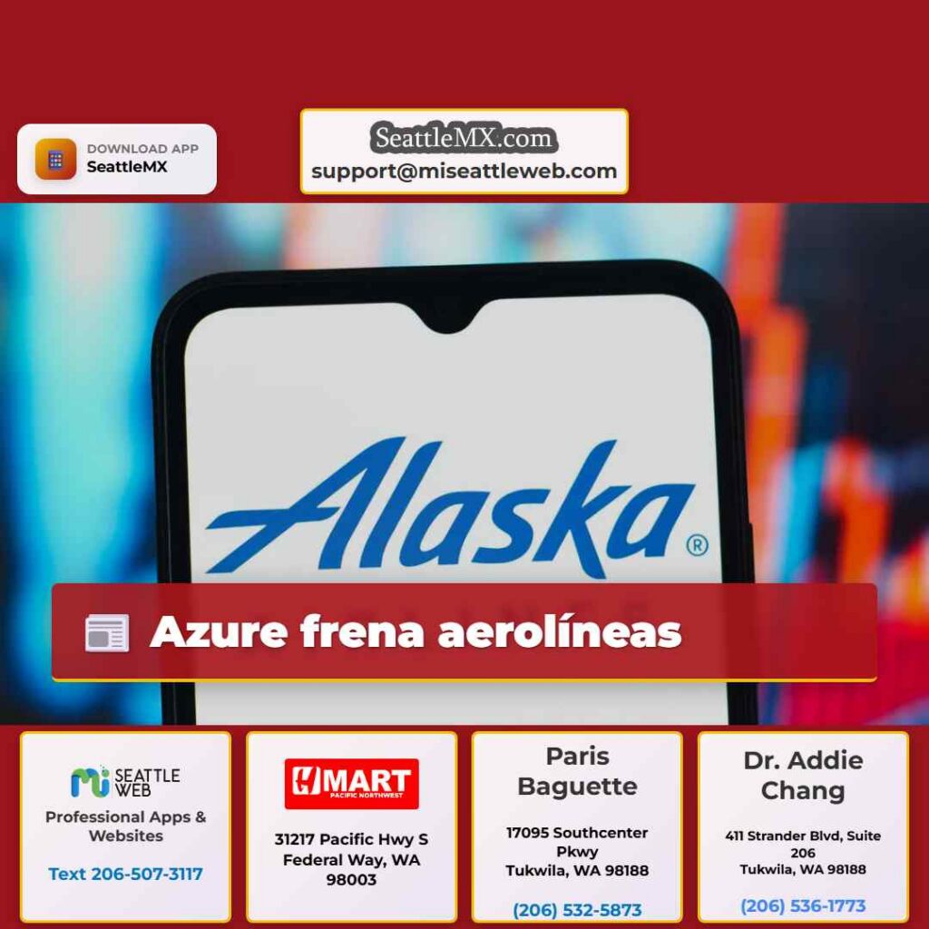 Azure frena aerolíneas