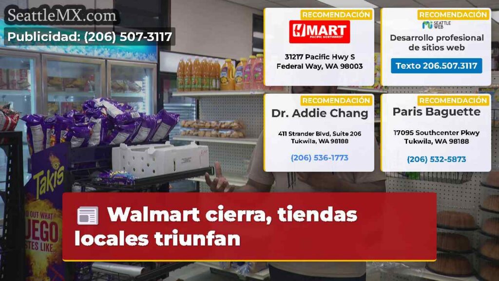 Walmart cierra, tiendas locales triunfan