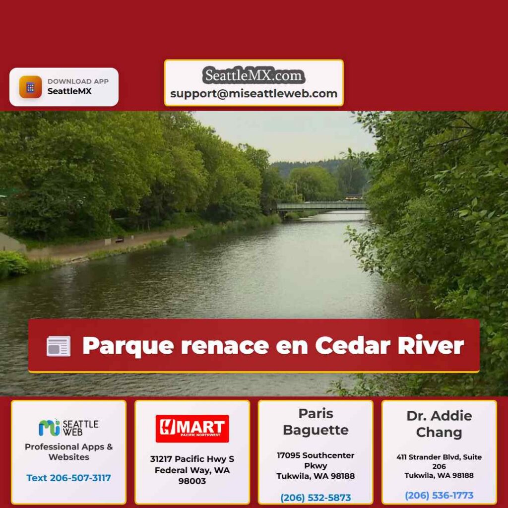 Parque renace en Cedar River