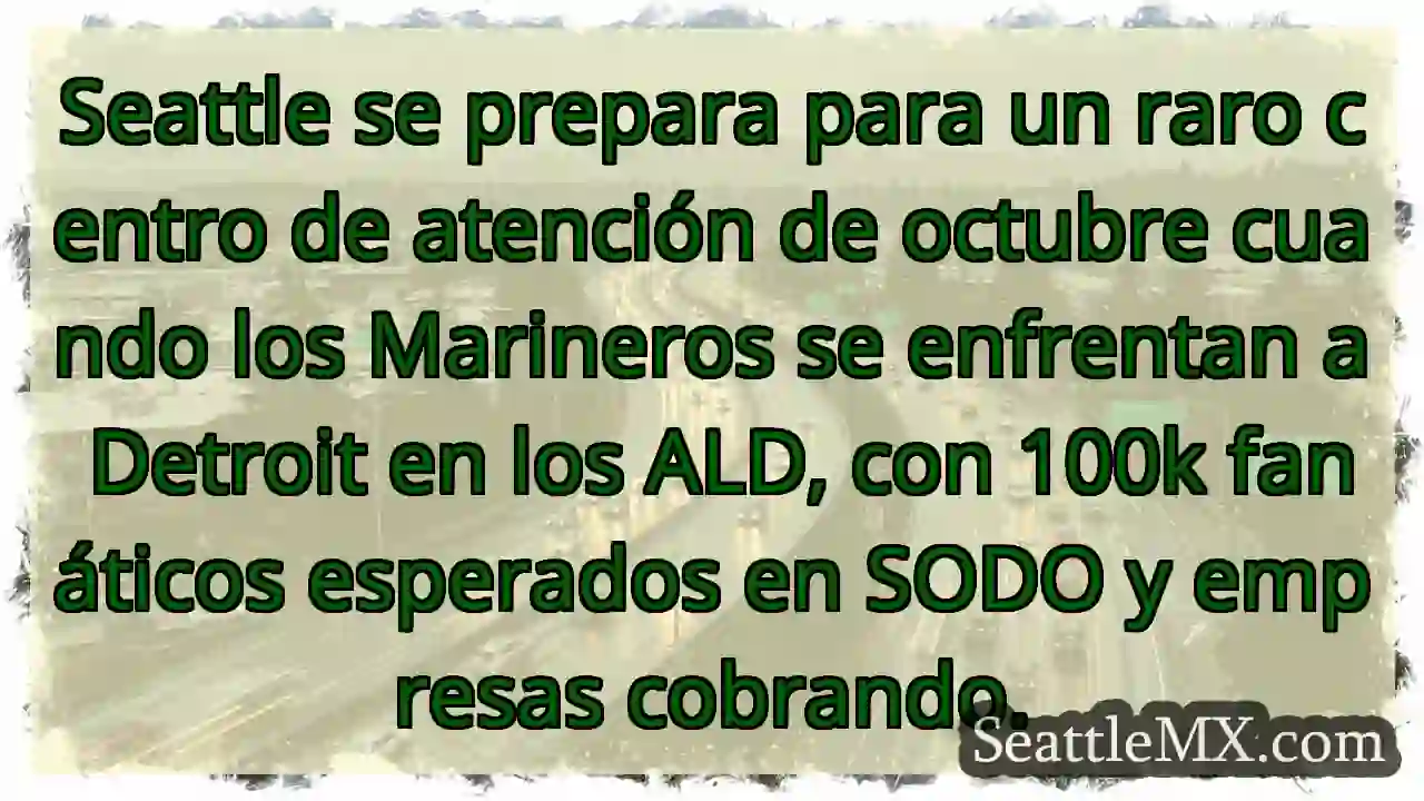 Seattle se prepara para un raro centro de