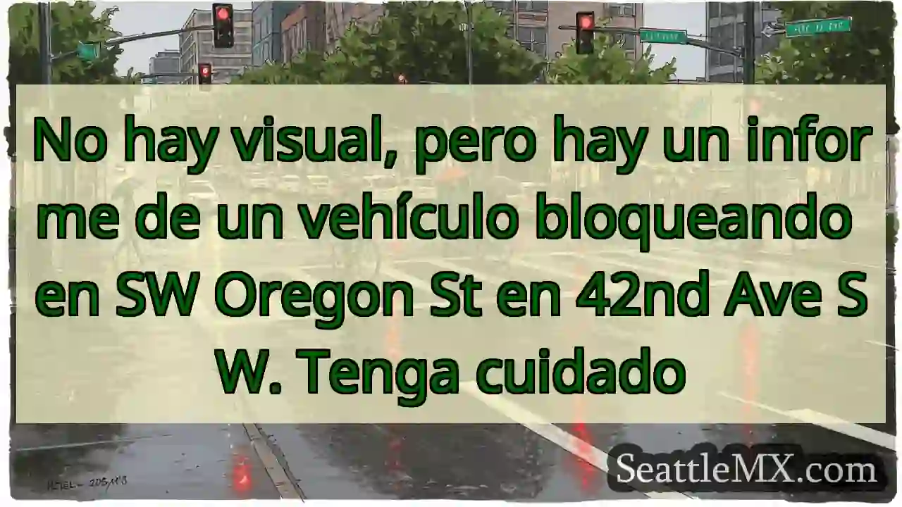 No hay visual, pero hay un informe de un vehículo