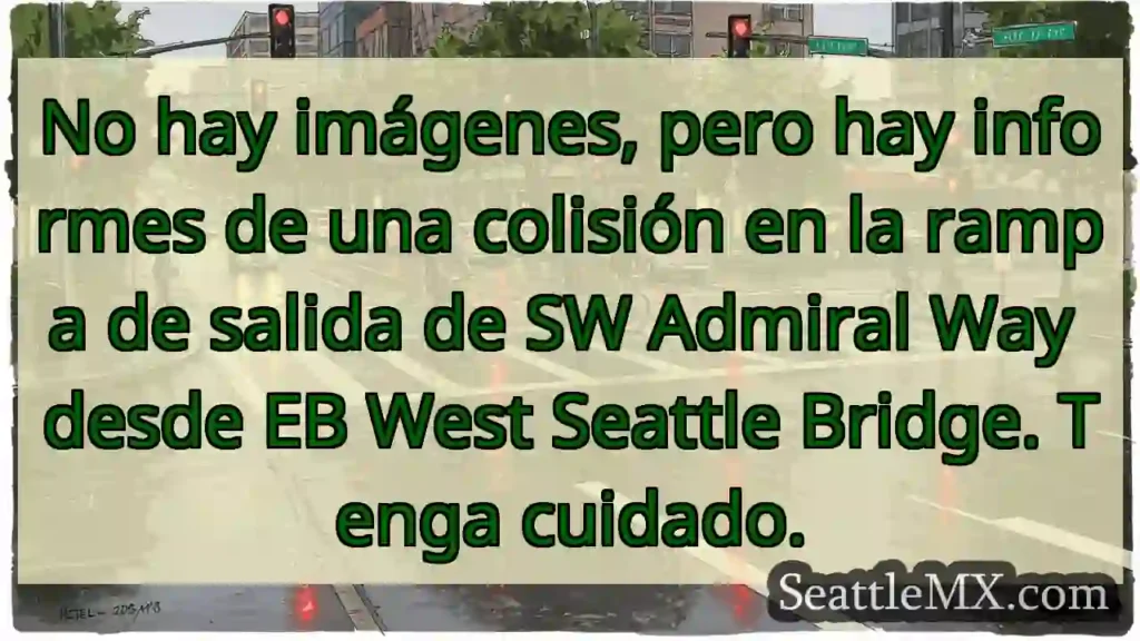 Noticias de transporte de Seattle 11 No hay imágenes, pero hay informes de una