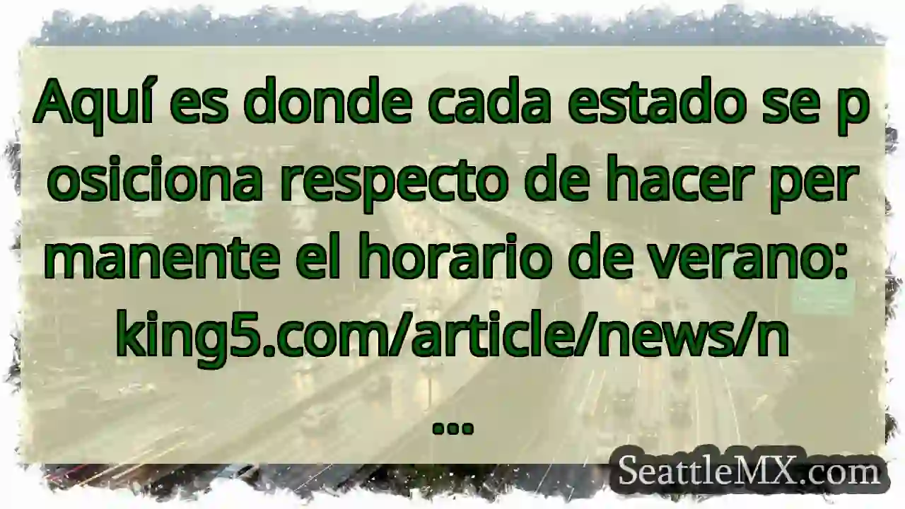 Noticias de transporte de Seattle 8 Aquí es donde cada estado se posiciona respecto