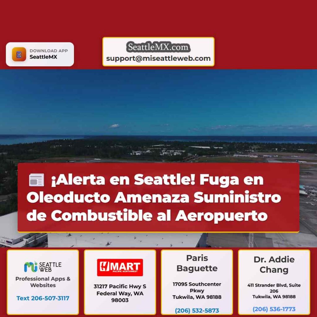 ¡Alerta en Seattle! Fuga en Oleoducto Amenaza