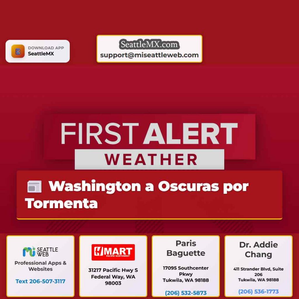 Washington a Oscuras por Tormenta