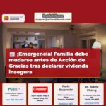 Familia se ve obligada a mudarse antes de Acción de Gracias tras declarar su hogar inseguro