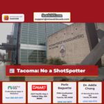 La policía de Tacoma no implementará la tecnología ShotSpotter
