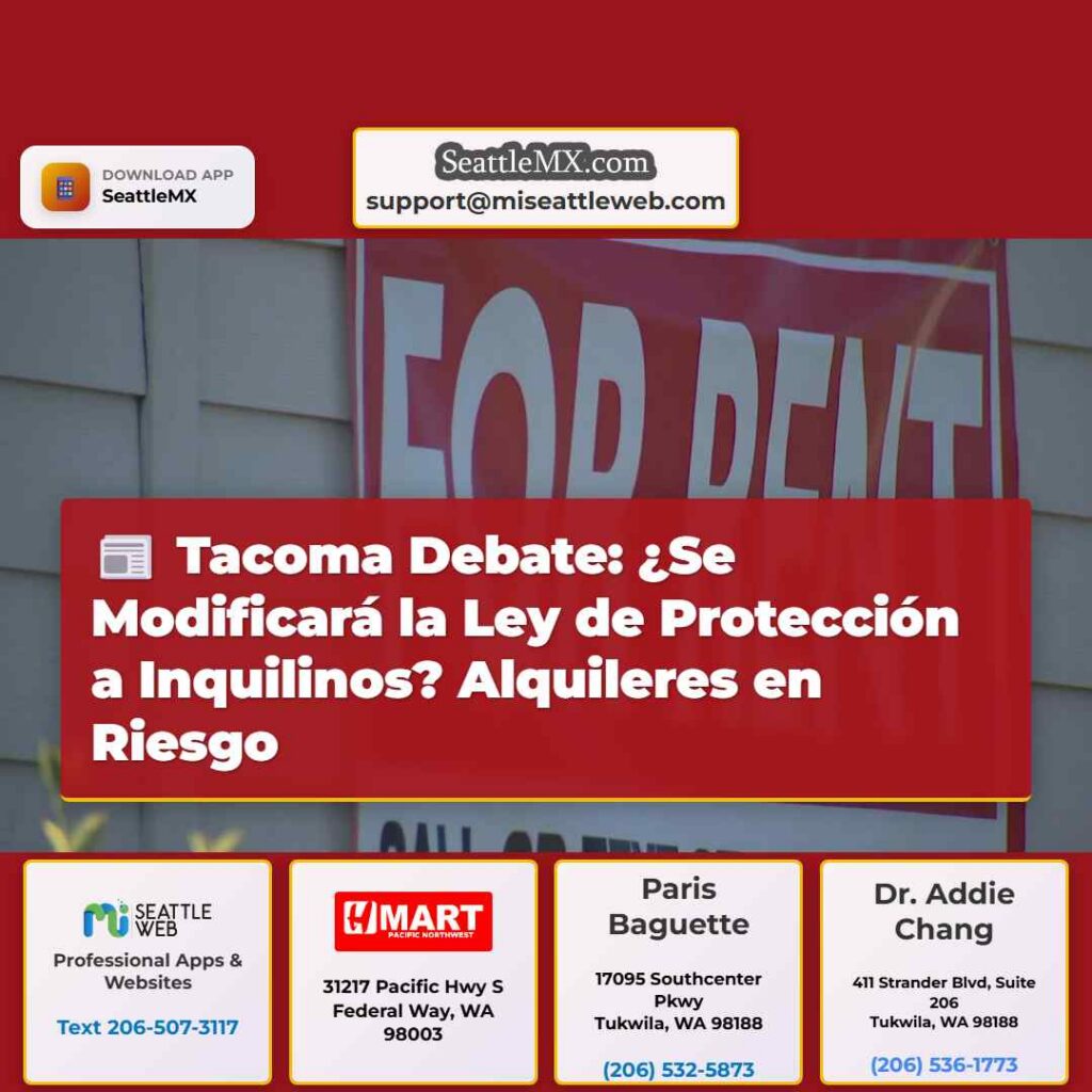 Tacoma Debate: ¿Se Modificará la Ley de