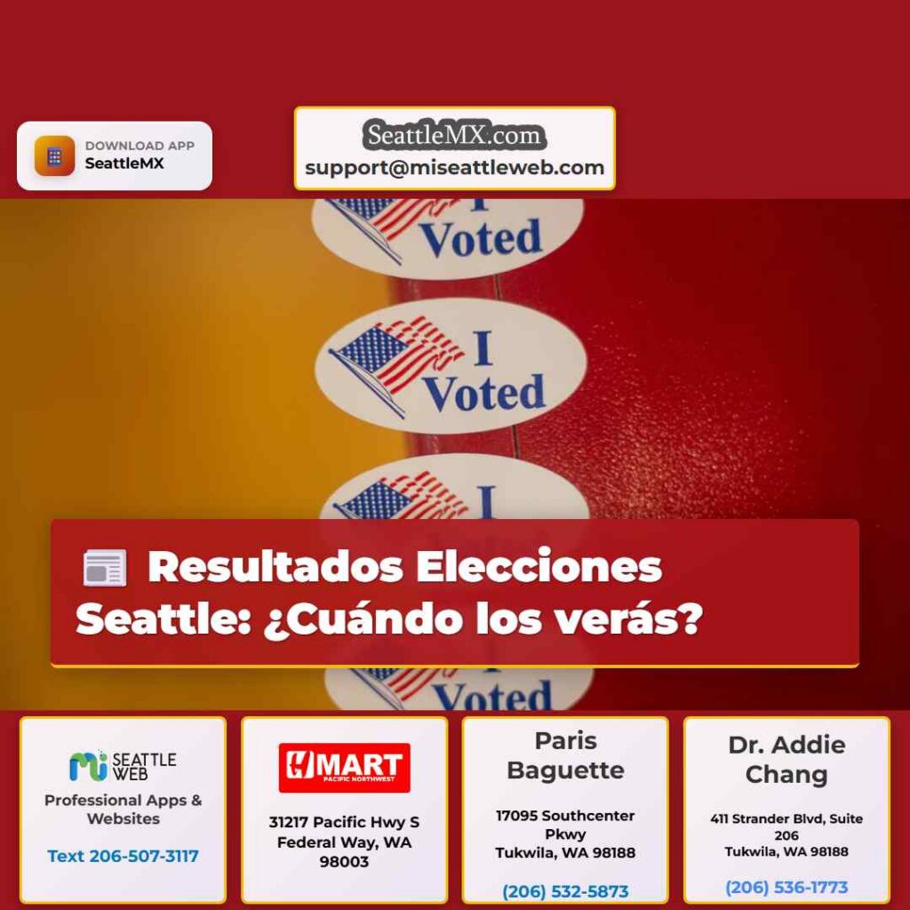Resultados Elecciones Seattle: ¿Cuándo los verás?