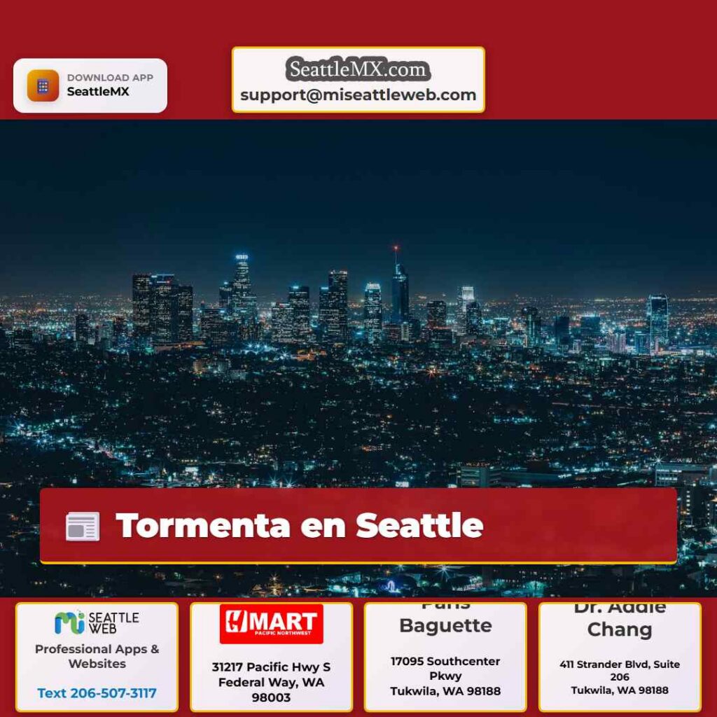 Tormenta en Seattle