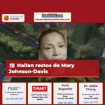 Hallan restos de Mary Johnson-Davis