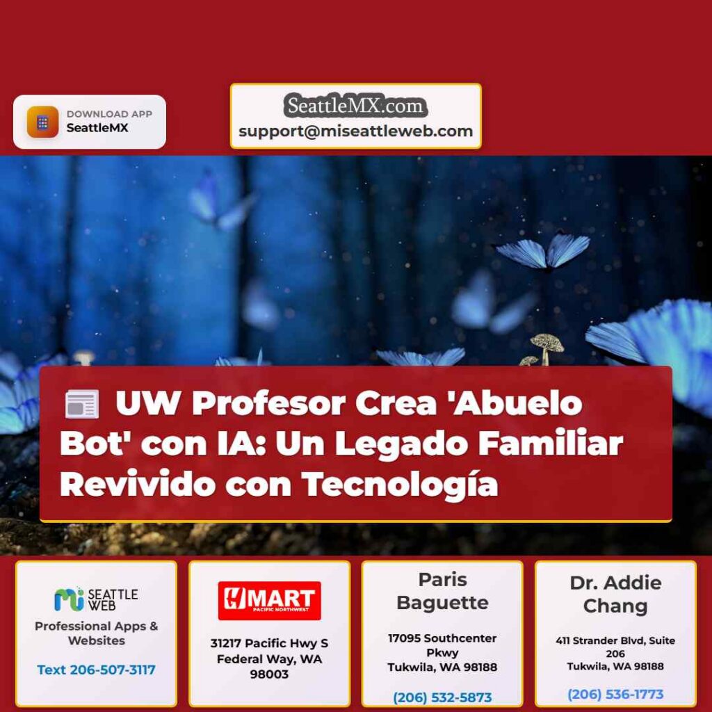 UW Profesor Crea 'Abuelo Bot' con IA: Un Legado