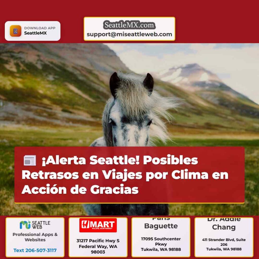 ¡Alerta Seattle! Posibles Retrasos en Viajes por