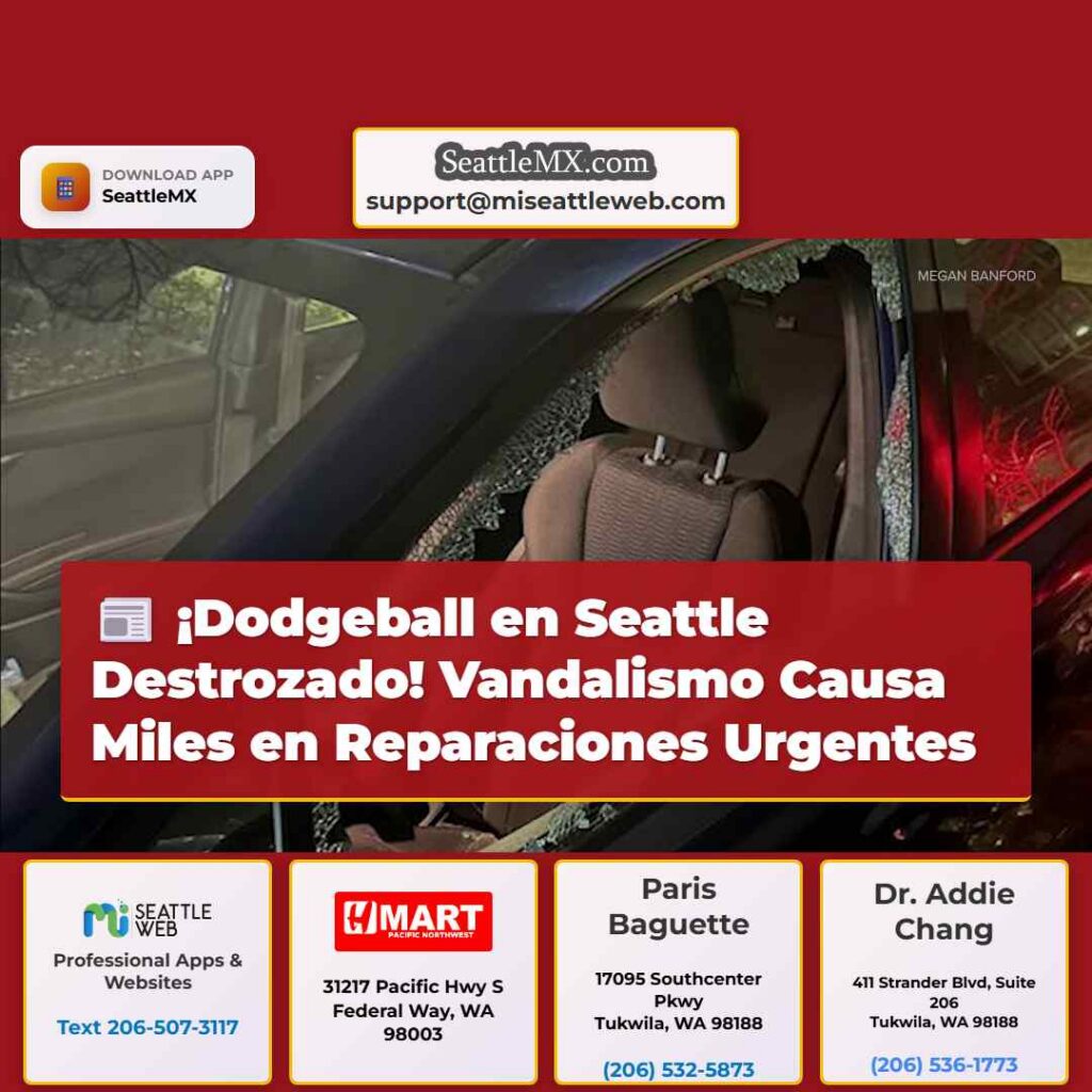 ¡Dodgeball en Seattle Destrozado! Vandalismo
