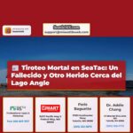 Investigan tiroteo mortal en SeaTac cerca del Lago Angle