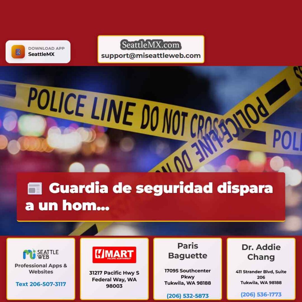 Guardia de seguridad dispara a un hom...