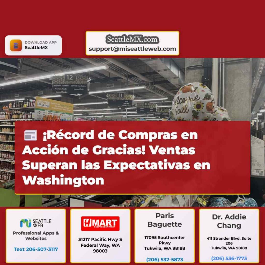 ¡Récord de Compras en Acción de Gracias! Ventas